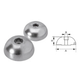 E. Polipodio J-Prop Zinc Propeller Anodes Ø60–90 mm