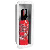 Nuova Rade 50006 - Storage Case for 1kg Fire Extinguisher, White