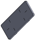 Isotemp SBE00073AB – Plastic Back-Side Cover for Slim Square 16L