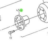 Nanni Diesel 970301105 - Clamping Cone for Coupling Assembly