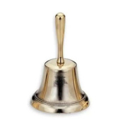 Foresti & Suardi 2202.L - Polished Brass Handbell Ø80x125