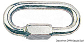 Osculati AISI 316 Screw Link Snap Hooks
