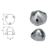 E. Polipodio Max-Prop Zinc Anodes, Ø67–84 mm