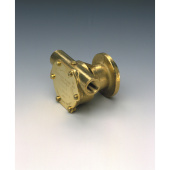 Johnson Pump 10-24214-4 - Bronze Impeller Pump F4B-9, Crankshaft Pulley Mounted, 1" ID Hose Ports, 1/1, MC97