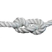 White Twisted Rope 28 mm 100 m