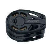 Harken 3235 - 75mm Black Magic 2-Sheave Aluminum Footblock