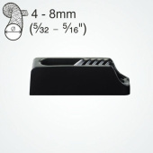 Clamcleat CL231 Midi Cleat with Integral Fairlead for 4–8 mm Rope