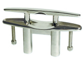 Push-up Boat Cleat 316 mirror-polished stainless steel