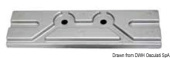 Osculati 43.434.31 - Aluminium Plate Anode For Mercury/Mariner 150 HP