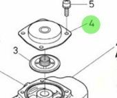Nanni Diesel 970313451 - Breather Cover for Cylinder Head Cover Assembly