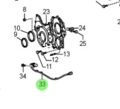 Nanni Diesel 970316117 - Crankshaft Position Sensor for T4 Series Engines