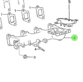 Nanni Diesel 970312277 - Intake Manifold Sub-Assembly for T4.155 and 4.380TDI Engines