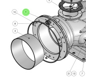 Alamarin Jet H0412 - Composite Bearing for Jet-340 Water Jets