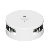 Lopolight 301-011KL-WH-UL - Navigation Light 5NM 225° White, Masthead, White Ceramic Coated, UL