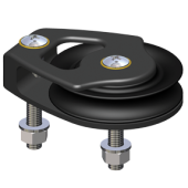 Antal 00611 - Aluminum Block, Ball Bearing, Single Foot Block