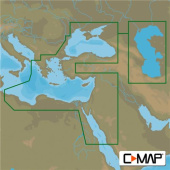 C-MAP Memory Card MAX - East Mediterranean Sea, Black Sea & Caspian Sea