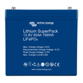 Victron Energy BAT512060705 - Lithium SuperPack 12,8V/60Ah (M6)