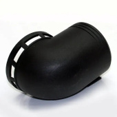 Webasto 1320527A - 90 Degree 80mm Air Outlet Adapter for Air Top Heaters