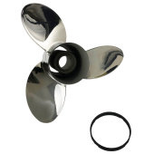 Michigan Wheel 993143 Apollo Stainless Steel Propeller - 3X 13-3/8 X15 RH