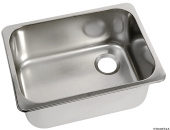 Osculati 50.187.26 - SS Rectangular Sink 250x360x150 mm