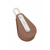 Barton T03181 – TUPHblox Single Fixed Eye Block with Becket 45mm, Brass Bearing, Max Rope 13mm