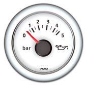 VDO Oil Pressure Gauge 52 mm