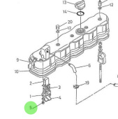 Nanni Diesel 970310423 - Screw With Washer for Cylinder Head Cover