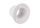 Shields Plastic Flange White; UV-Stabilized