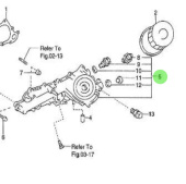 Nanni Diesel 970312209 - Oil Cooler Cover Sub-Assembly for Oil Filter System