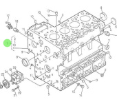 Nanni Diesel 970307294 - Crankcase Assembly for 4.200HE and 4.220HE Engines