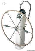 Osculati 69.101.40 - LEWMAR Compact Folding Wheel 101 cm