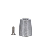Super Marine Zinc Conical Key Propeller Nut Anode