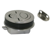 Allpa Stainless Steel Grand Slam Latch, Self-Closing And Nylon Housing, Watertight, A=4-13mm, B=25mm, C=61mm, D=50mm