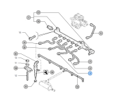 Vetus VFP01750 - Fuel Pipe