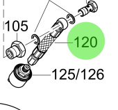 Steyr Z002405-0 - Oil Pressure Sender Hose Accessory