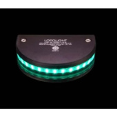 Lopolight 200-018-B - Navigation Light 1x180° Green Vertical 2NM