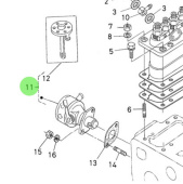Nanni Diesel 970307396 - Fuel Feed Pump for HE Series and N4.50 Engines