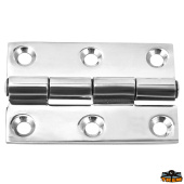 Trem M3502050 - AISI 316 Stainless Steel Hinge 76x50 mm Straight Model Anti Noise
