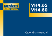 Vetus STM4994 - Operation Manual VH4.65-WH4.80 English