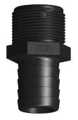 Tru Design Hose Connector 32mmx1 1/4”BSP Male Thread Long