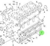 Nanni Diesel 970301901 - Engine Block Plug for Nanni Diesel Engines