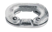 Plastimo 424277 - Stainless Steel Chain Joining Link 8mm (x2)