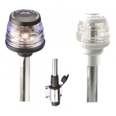 Extractable Pole With All Around Navigation Light White