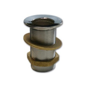 Guidi Thru-Hull Connection Well Pattern, Chromed Brass, BSPP Thread