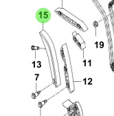 Bukh 24358-3A000 - Tensioner Lever for S270J Engines