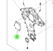 Bukh 21362-3A000 - Fuel Pump Cover for S270J Engines