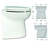 Jabsco 58020 Deluxe Flush Electric Marine Toilet