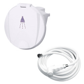 Nuova Rade 46304 - Case With Chrome Shower Spray, 3m Hose, With Lid, Chrome