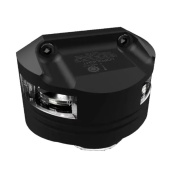 Lopolight 301-011DLX 15M - Navigation Light 5NM 225° White, Masthead+6W Decklight, Silver Anodized