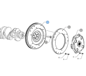 Vetus VFP01067 - Flywheel Assembly